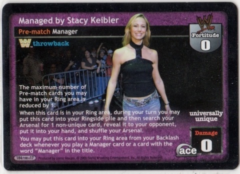 Managed by Stacy Keibler (Throwback)